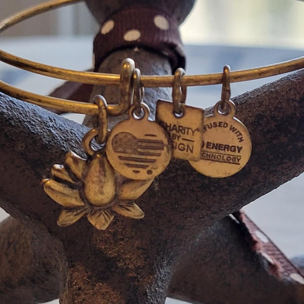 Alex and Ani Lotus Bracelet